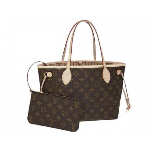 LOUIS VUITTON M41000 MONOGRAM VÁSZON NEVERFULL PM BÉZS