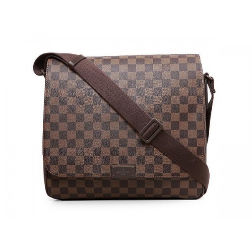 LOUIS VUITTON N41212 Damier Ebene Canvas District MM futártáska