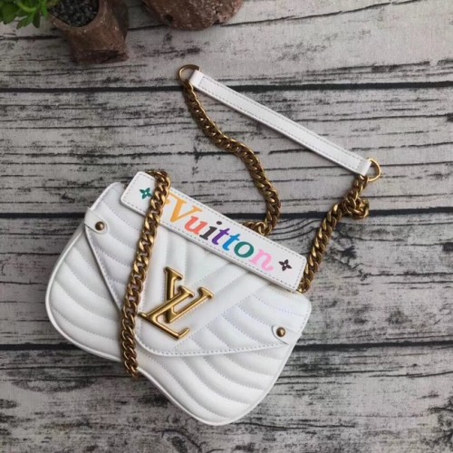 LOUIS VUITTON NEW WAVE LÁNCOS TÁSKA MM M51945 fehér