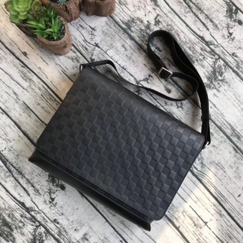 LOUIS VUITTON EREDETI BŐR TÁSKA N41038 N41035 FEKETE