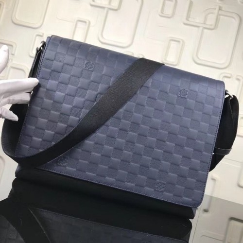 LOUIS VUITTON EREDETI BŐR TÁSKA N41038 N41035 KÉK