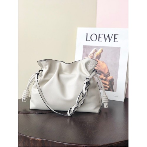 Loewe Lucky táskák bőr LE0556 fehér