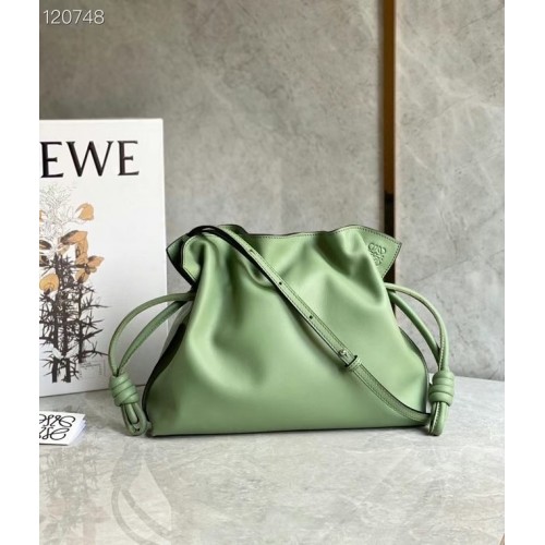 Loewe Lucky Bags Eredeti Bőr LE0539 zöld