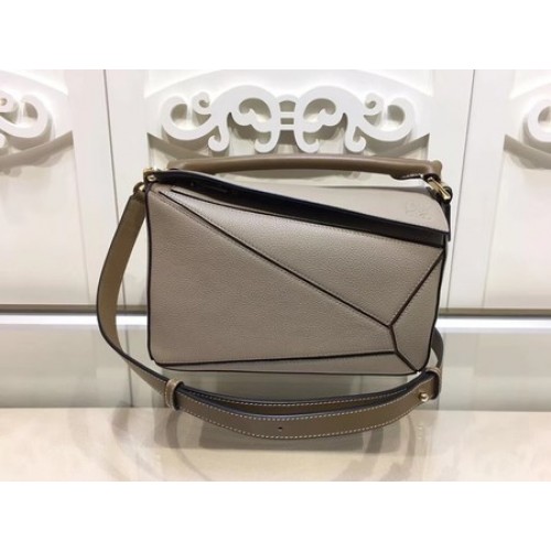 Loewe Puzzle borjúbőr táska 9122 szürke