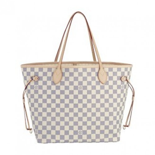 Louis Vuitton Damier Azur Canvas Neverfull MM N51107 Táska
