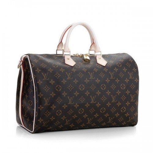 Louis Vuitton Monogram Vászon Speedy 40 Táska Vállpánttal M40393
