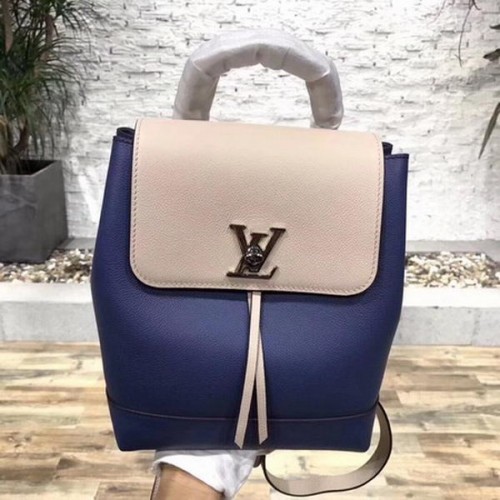 Louis Vuitton 2018 Tavasz-Nyár LOCKME HÁTIZSÁK M41815 Kék