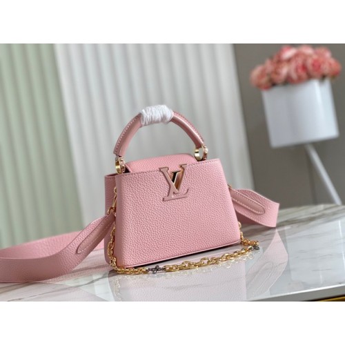 Louis Vuitton CAPUCINES MINI M59065 rózsaszín