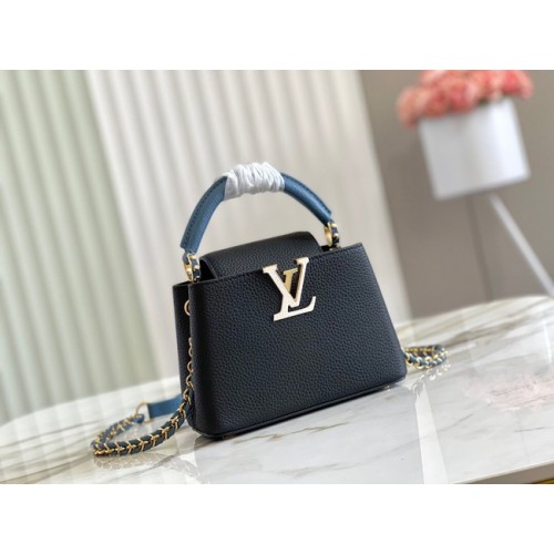 Louis Vuitton CAPUCINES MINI M59652 Fekete