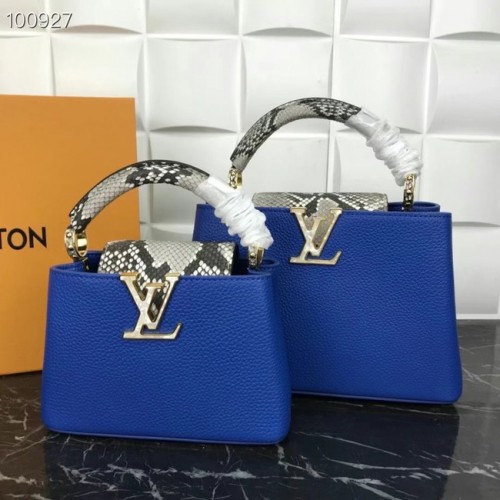 Louis Vuitton CAPUCINES MINI M99676 kék