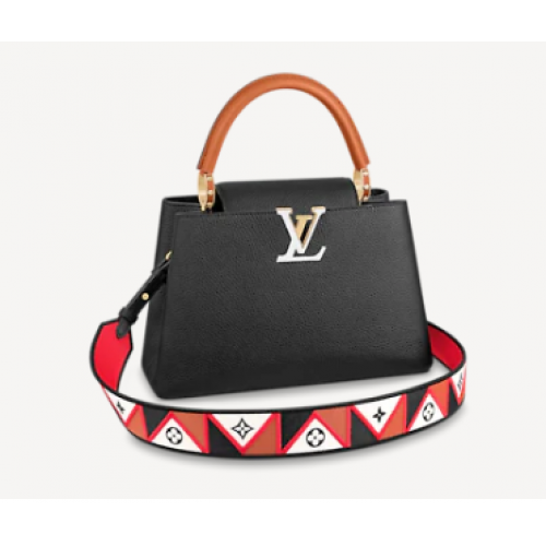 Louis Vuitton CAPUCINES MM M58608 Fekete
