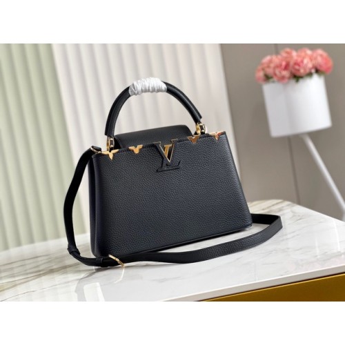 Louis Vuitton CAPUCINES MM M56904 FEKETE