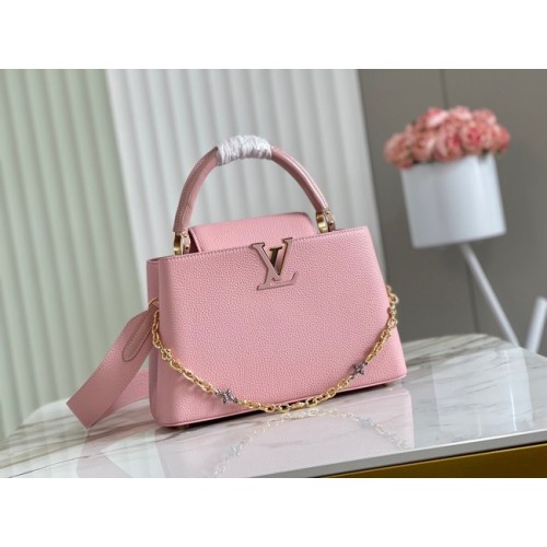 Louis Vuitton CAPUCINES MM M56904 rózsaszín