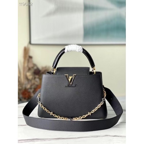 Louis Vuitton CAPUCINES MM M59209 fekete
