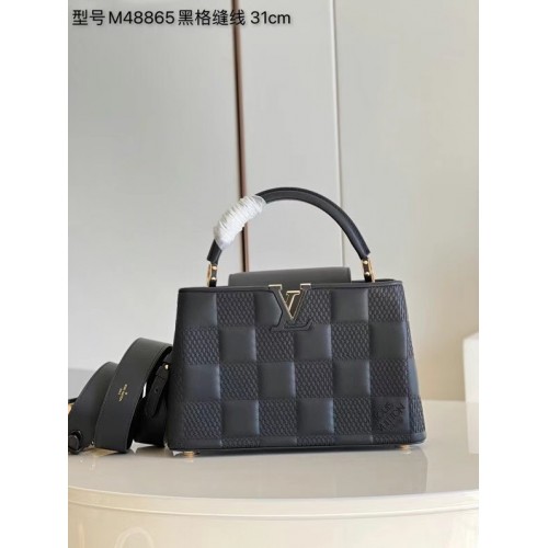 Louis Vuitton CAPUCINES PM M48865 fekete