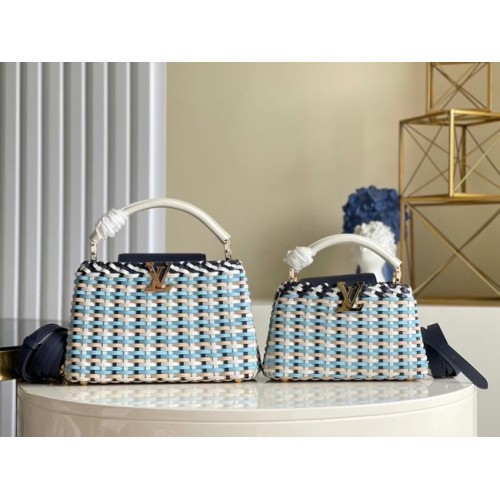 Louis Vuitton CAPUCINES MINI M94519 kék