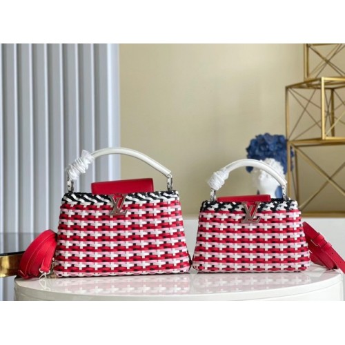 Louis Vuitton CAPUCINES MINI M94519 piros