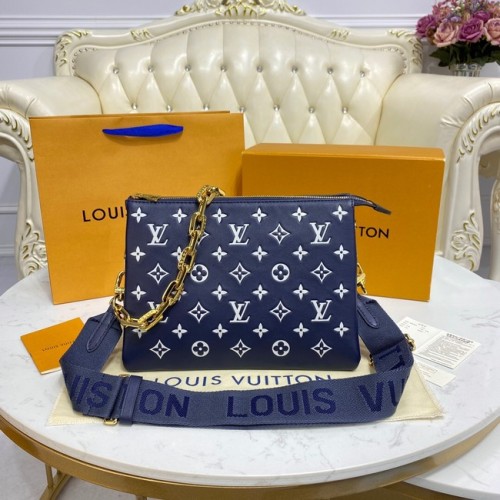 Louis Vuitton PÁRNA PM M58626 Királykék Fehér