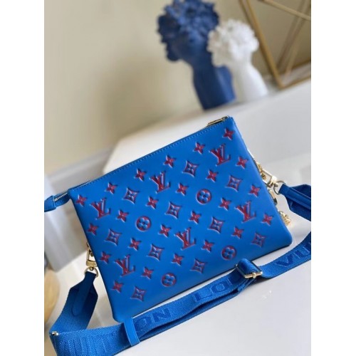 Louis Vuitton COUSSIN PM M58628 kék-piros
