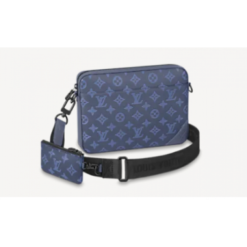 Louis Vuitton DUO MESSENGER TÁSKA M45730 Sötétkék