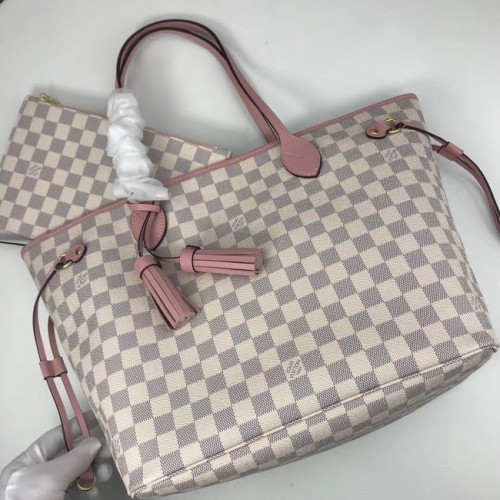 Louis Vuitton Damier Azur Eredeti Neverfull N44363 Táska