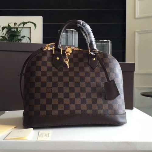 Louis Vuitton Damier Ebene vászon ALMA PM N53151