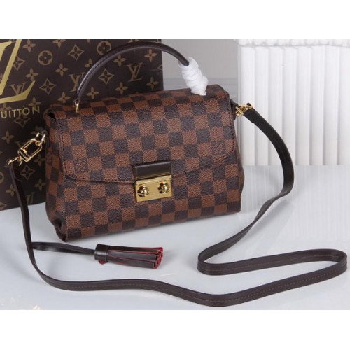 Louis Vuitton Damier Ebene vászon CROISETTE táska N41581