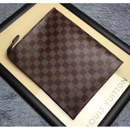 Louis Vuitton Damier Ebene Canvas toaletttasak 26 N47542