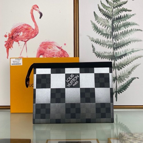 Louis Vuitton Damier Grafit Óriás Utazótáska N60412 Fekete-Fehér
