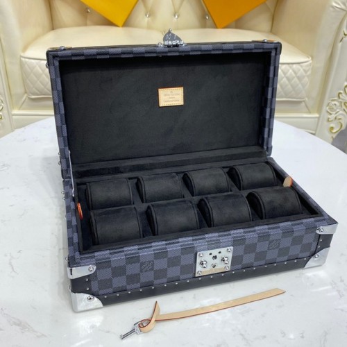 Louis Vuitton Damier Grafit Vászon 8 ÓRATOK M47641 Fekete