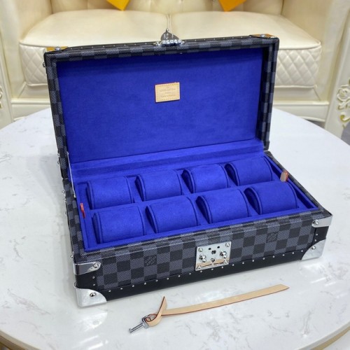Louis Vuitton Damier Grafit vászon 8 ÓRATOK M47641 kék