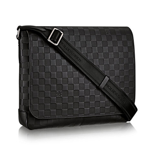 Louis Vuitton Damier Infini Bőr District MM N41284 Ónix [SKUA1DA2AA] ÚJ!