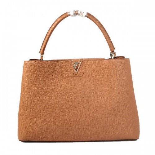 Louis Vuitton Elegáns Capucines Táska GM M38861 Búza