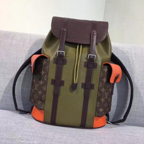 Louis Vuitton Epi Bőr Christopher Pm Táska M58868 Khaki