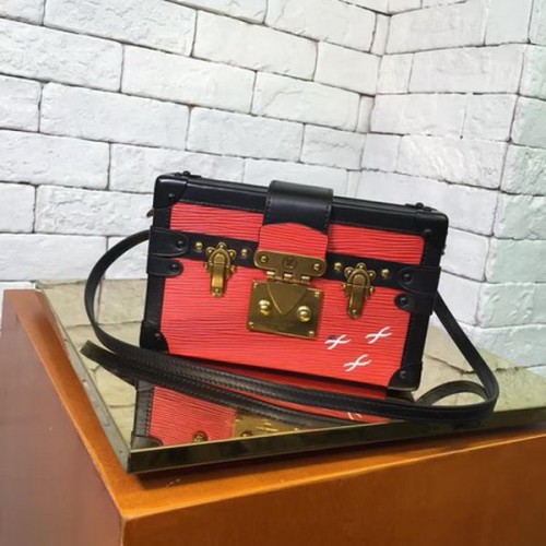 Louis Vuitton Epi Bőr PETITE MALLE Táska M54650 Piros