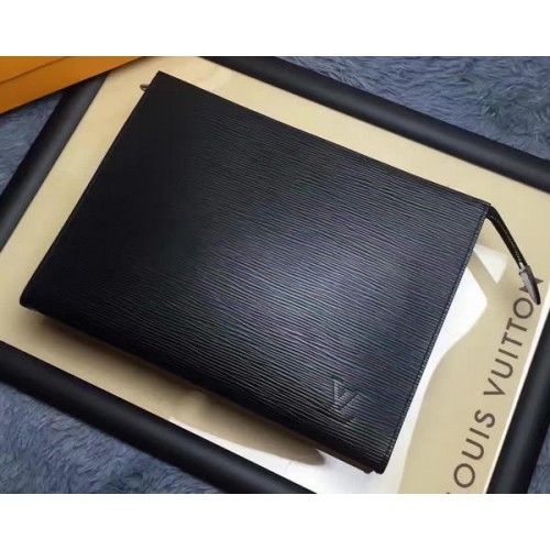 Louis Vuitton Epi Bőr Piperecikkek 26 M41367 Fekete