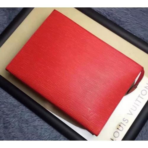 Louis Vuitton Epi Bőr Piperecikkek 26 M41367 Piros