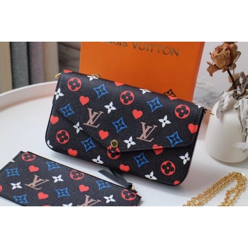 Louis Vuitton FELICIE POCHETTE M61276 fekete