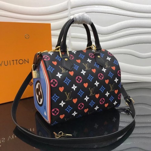 Louis Vuitton GAME ON SPEEDY BANDOULIERE 25 M57466 fekete