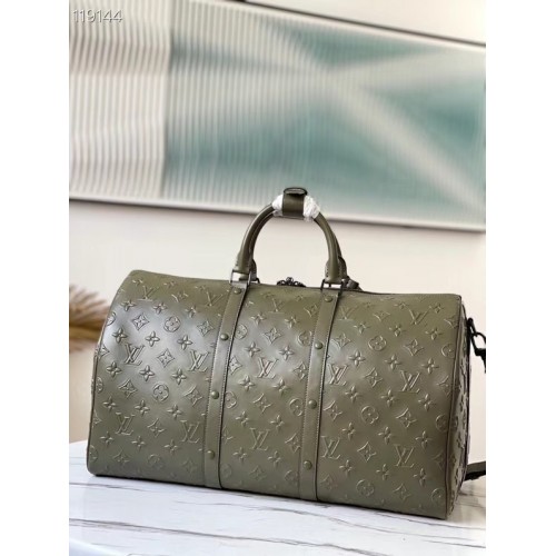 Louis Vuitton Keepall Bandoulière 50 M44810 Khaki