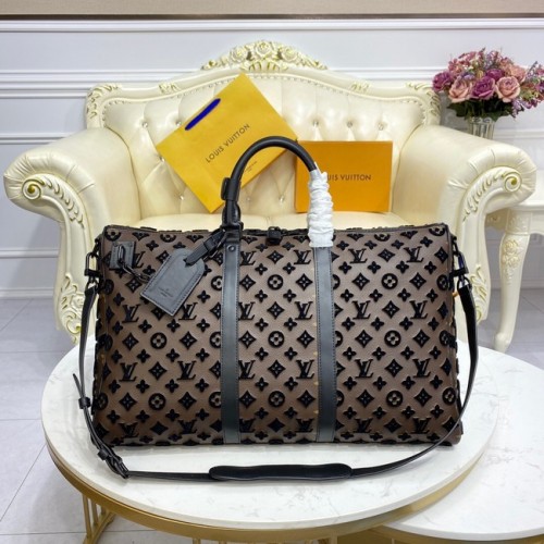 Louis Vuitton KEEPALL BANDOULIERE 50 M45069 sötétbarna