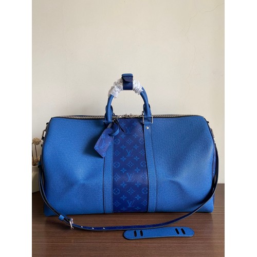 Louis Vuitton Keepall Bandoulière 50 M53766 Kék