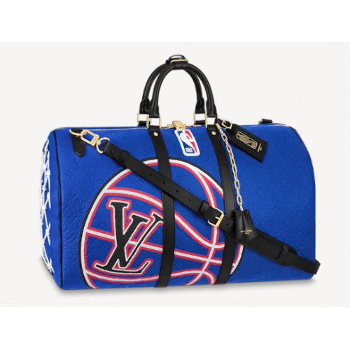 Louis Vuitton Keepall Bandoulière 55 M21105 Kék