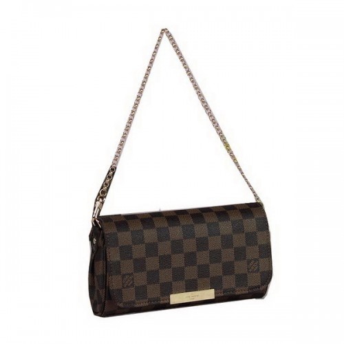 Louis Vuitton N41276 Damier Ebene Canvas kedvenc PM válltáska