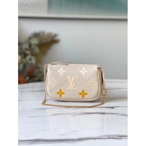 Louis Vuitton MINI TÁSKA KIEGÉSZÍTŐK M80501 Krém Sáfrány