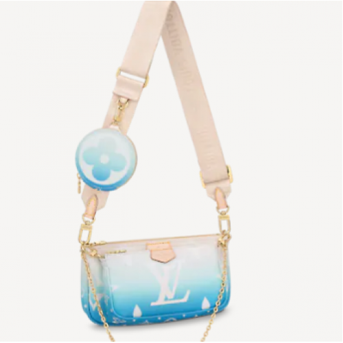 Louis Vuitton MULTI POCHETTE KIEGÉSZÍTŐK M57633 Kék