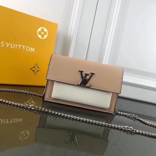 Louis Vuitton MYLOCKME BB LÁNC LOUISE M63471 barackszínű