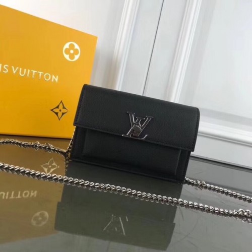 Louis Vuitton MYLOCKME BB LÁNC LOUISE M63471 fekete