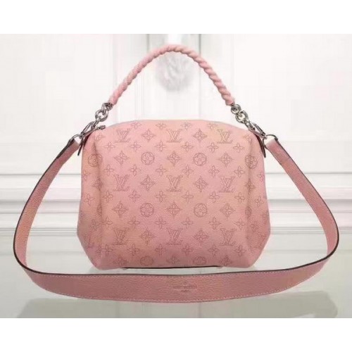 Louis Vuitton Mahina Bőr Babylon Láncos BB Táska M51223 Rózsaszín