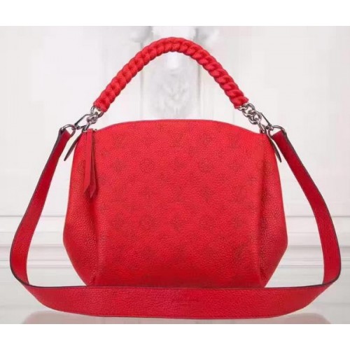 Louis Vuitton Mahina Bőr Babylon Láncos BB Táska M51223 Piros